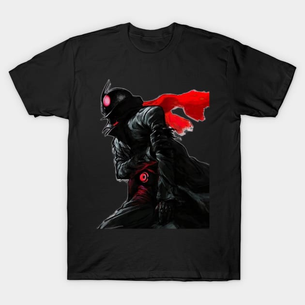 Shin Kamen Rider T-Shirt by CheffCinefile 